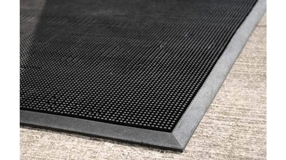 Durable Heavy Duty Rubber Fingertip Outdoor Entrance Mat